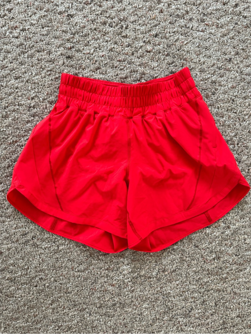 lululemon athletica Bright Red Women's Running Shorts